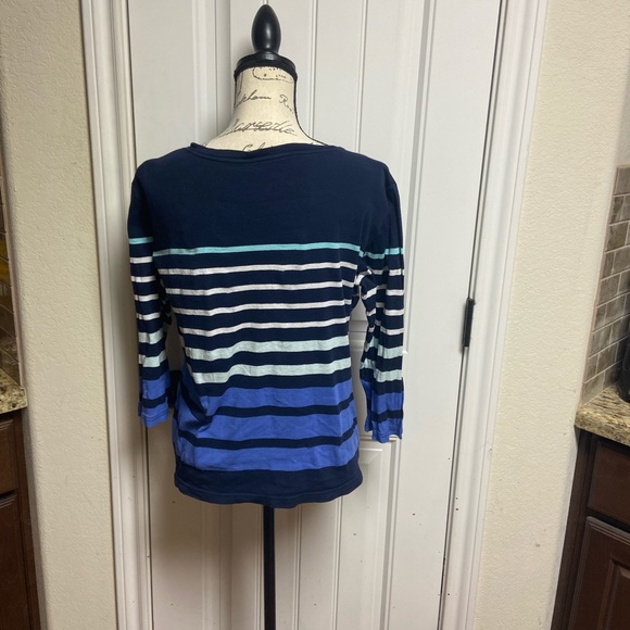 COPY - Croft & Barrow Striped Top - Picture 2 of 4